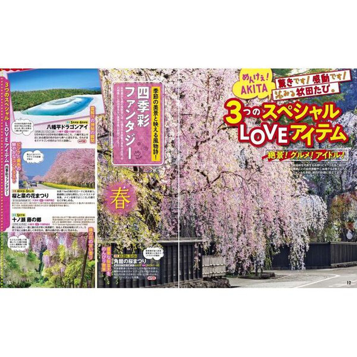 るるぶ秋田　角館　乳頭温泉郷　&rsquo;２４