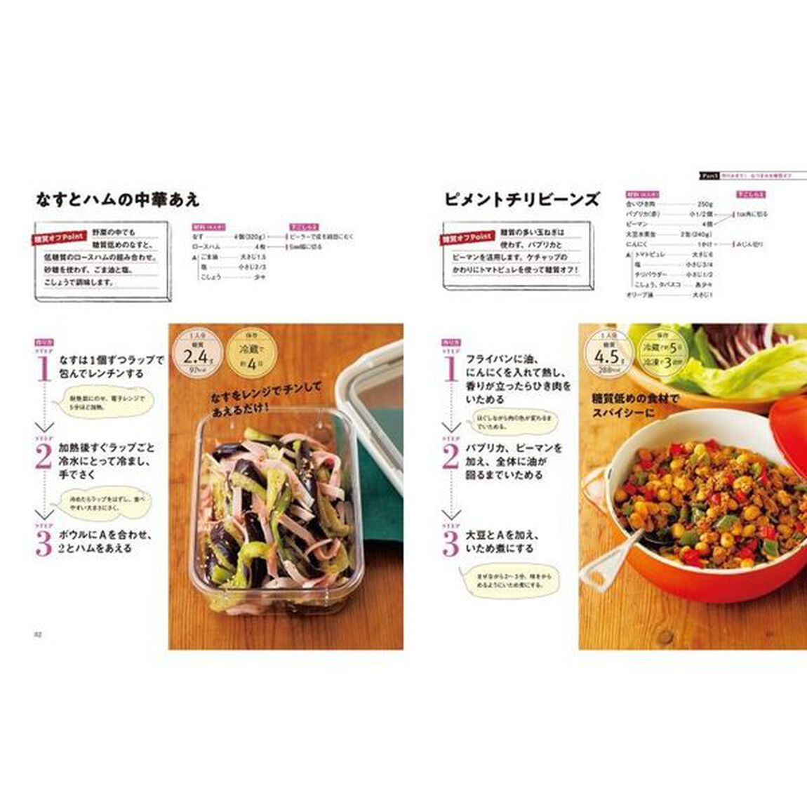 糖質オフがラクになる！3ステップで作りおき