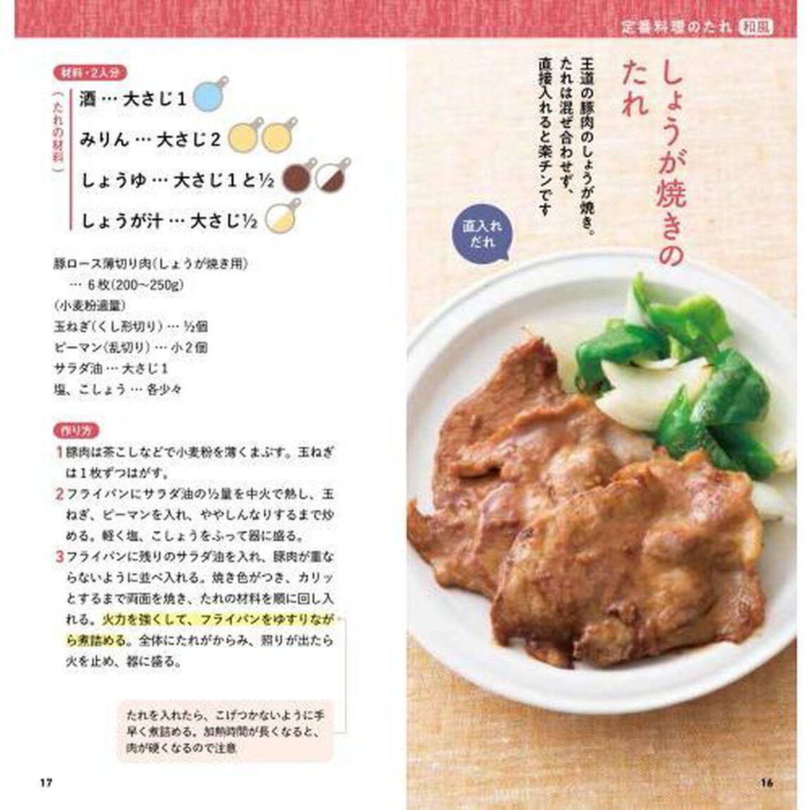 ずっとつかえるたれソース　味つけのきほん