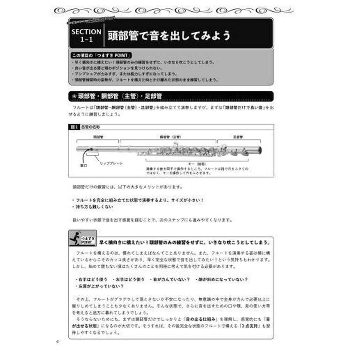 やさしく学べるフルートの吹き方　演奏のつまずき、できないを回避！