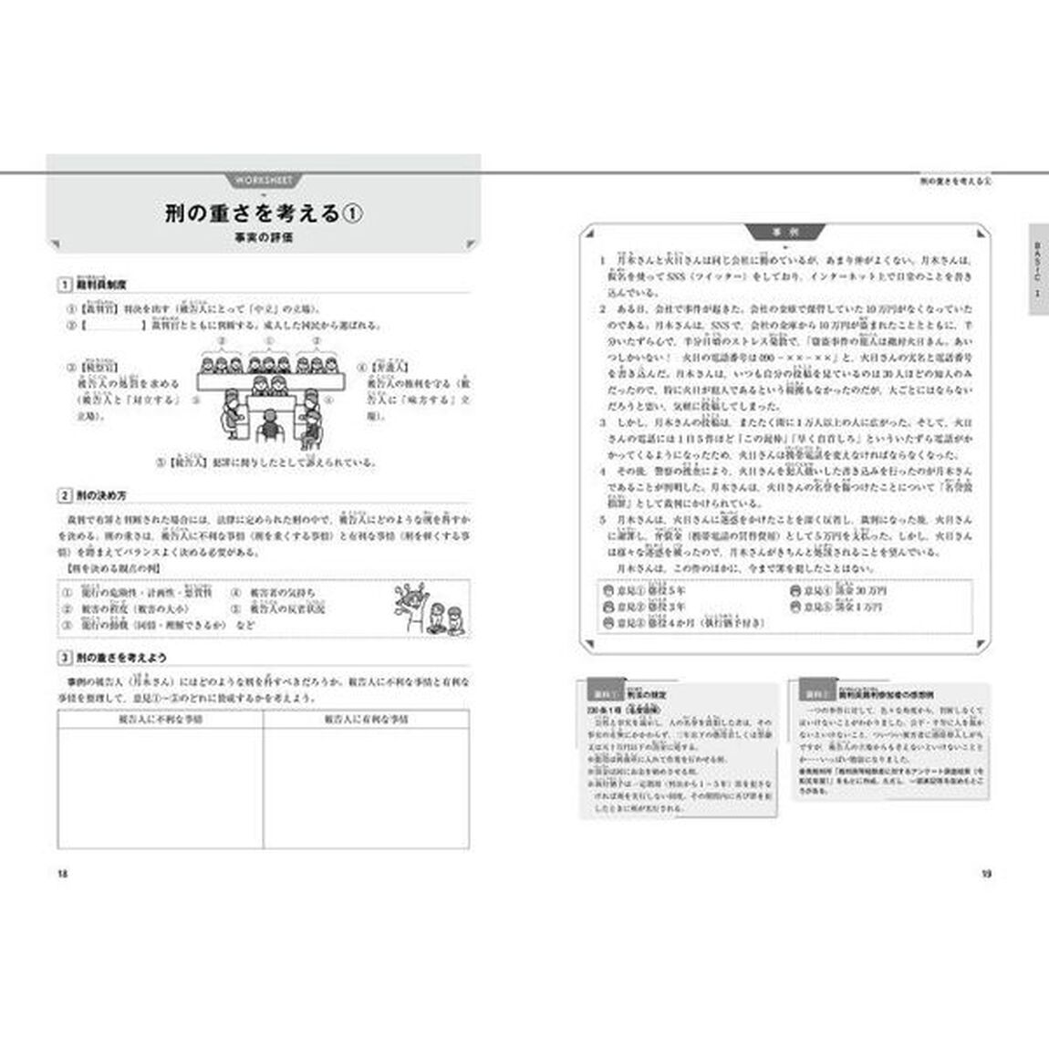 １コマでもできる「公民科」「社会科」のための模擬裁判教材集