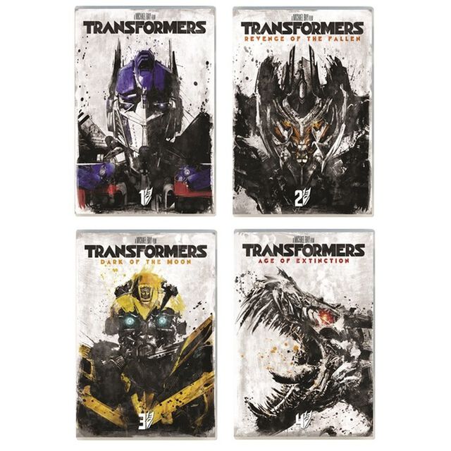 トランスフォーマー　ＤＶＤブック　＜セブン‐イレブン・セブンネット限定＞　４冊セット　限定ポスター付き