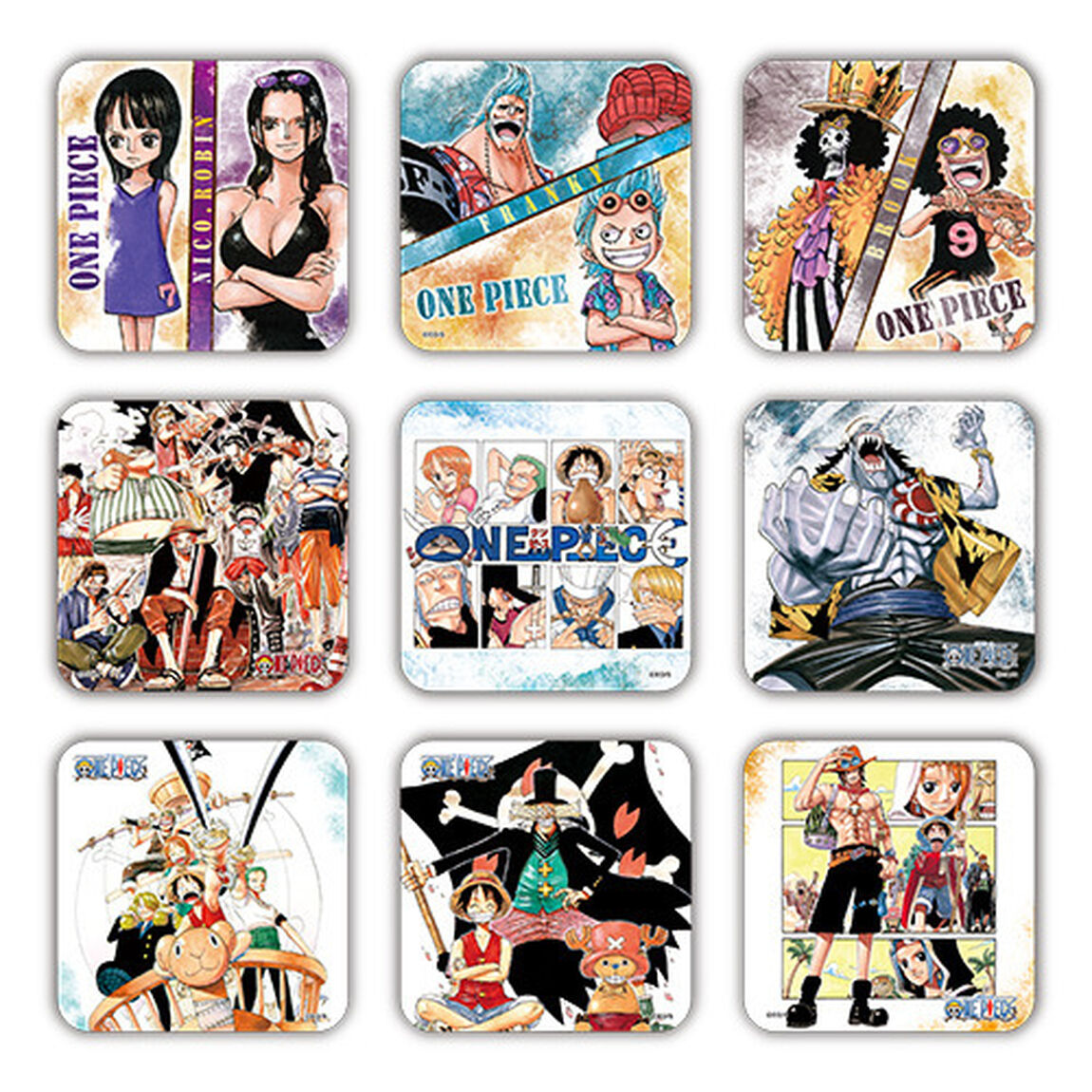 『ＯＮＥ　ＰＩＥＣＥ』アートコースター　航海の軌跡　ＢＯＸ