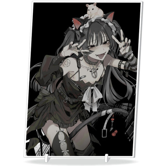 【絵師コレ】「くろうめ」A5アクリルパネル 1