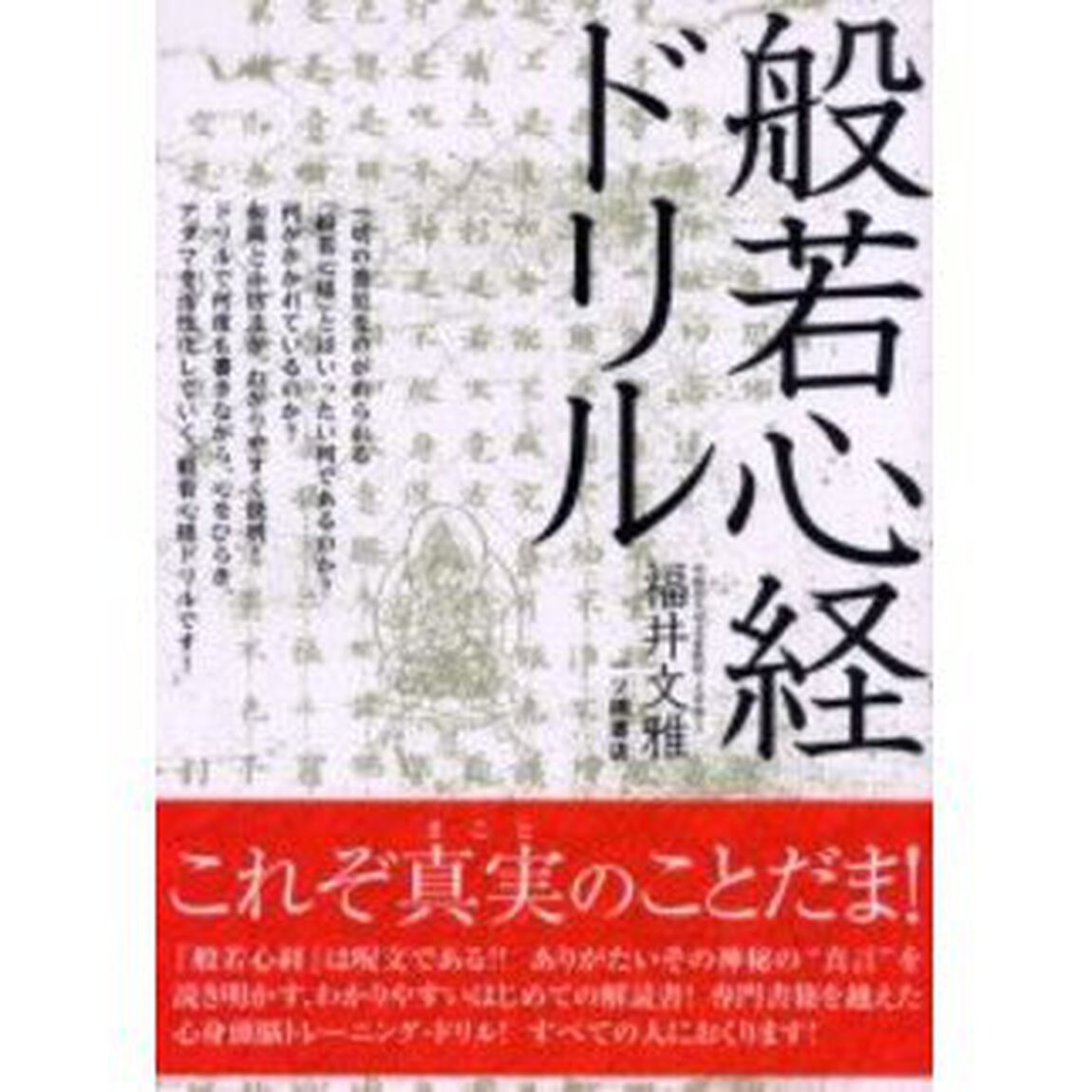 般若心経ドリル　これぞ真実のことだま！