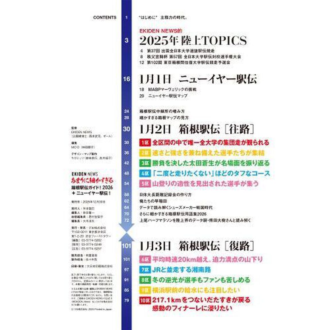 あまりに細かすぎる箱根駅伝ガイド！　ＥＫＩＤＥＮ　ＮＥＷＳ　２０２６「＋ニューイヤー駅伝！」