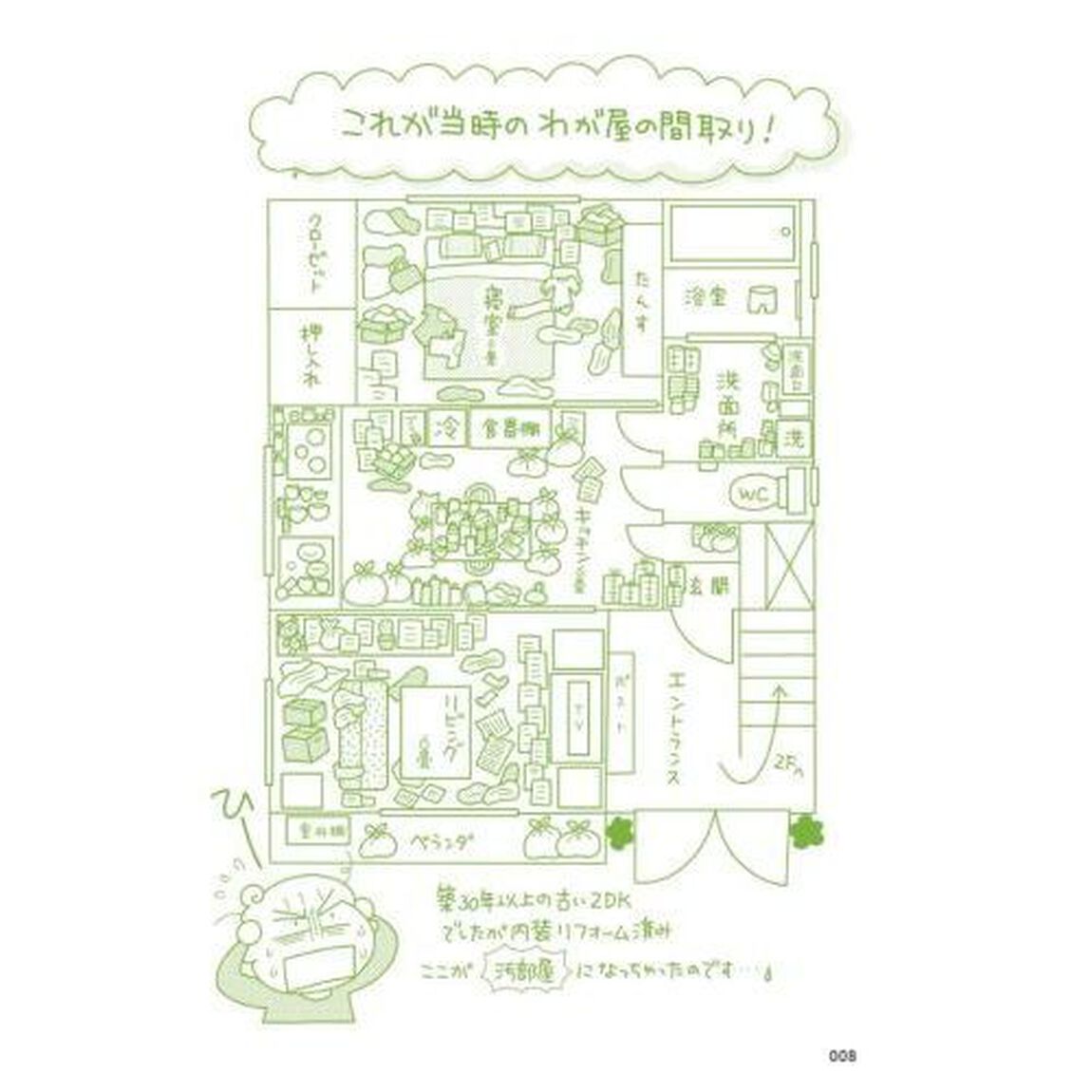 ダメな自分を認めたら部屋がキレイになりました