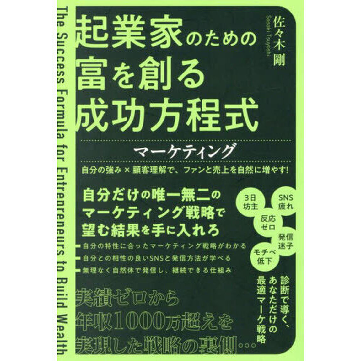 起業家のための富を創る成功方程式マーケティング