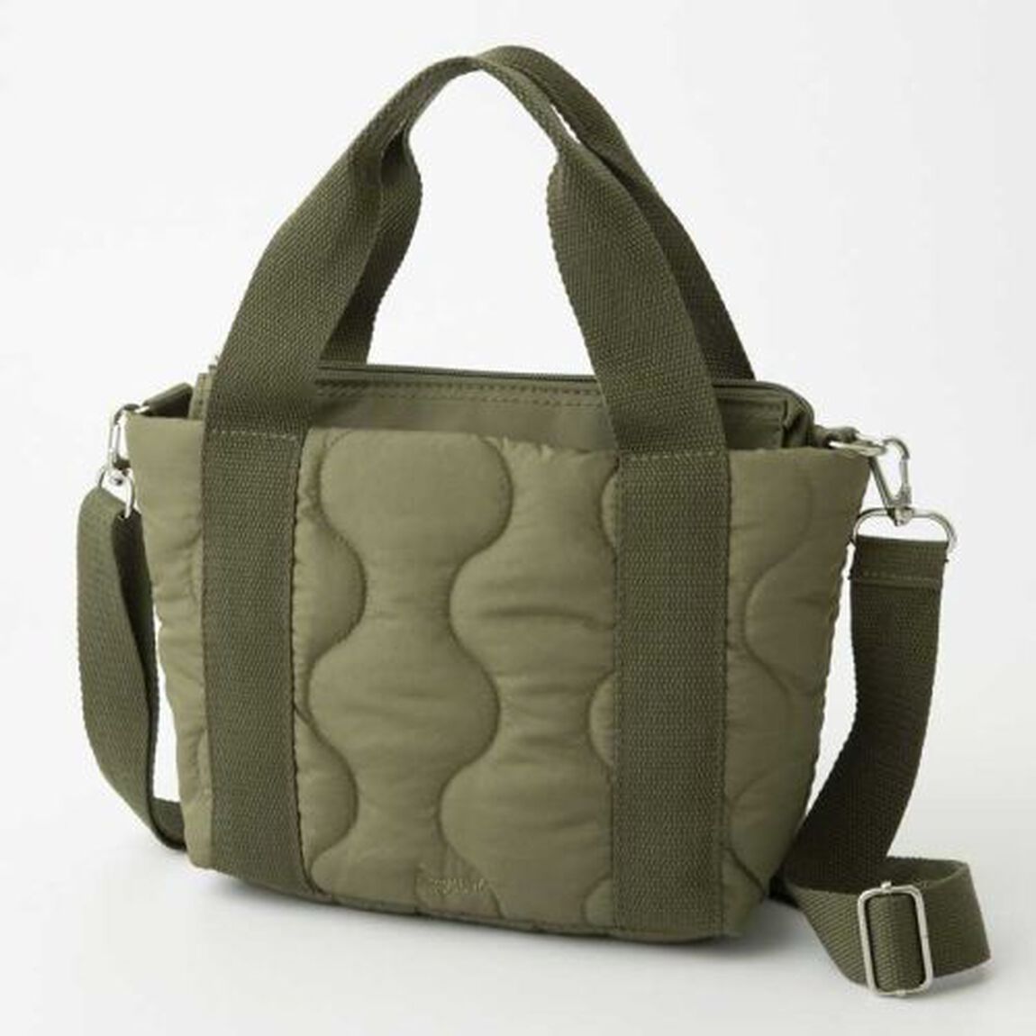 Ungrid Quilting 2Way Bag Book Khaki (宝島社ブランドブック)