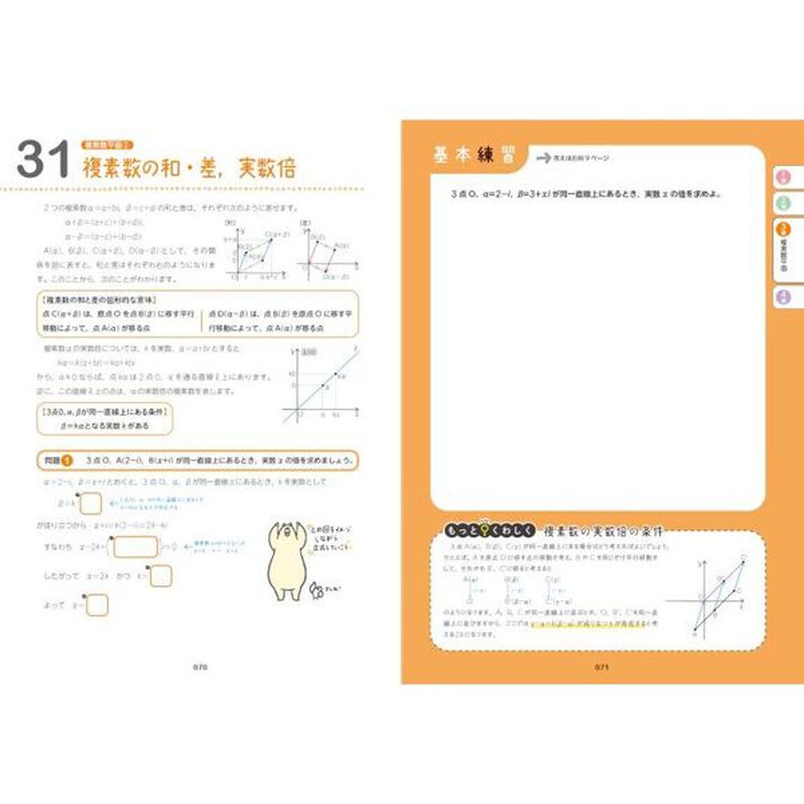 高校数学Ｃをひとつひとつわかりやすく。