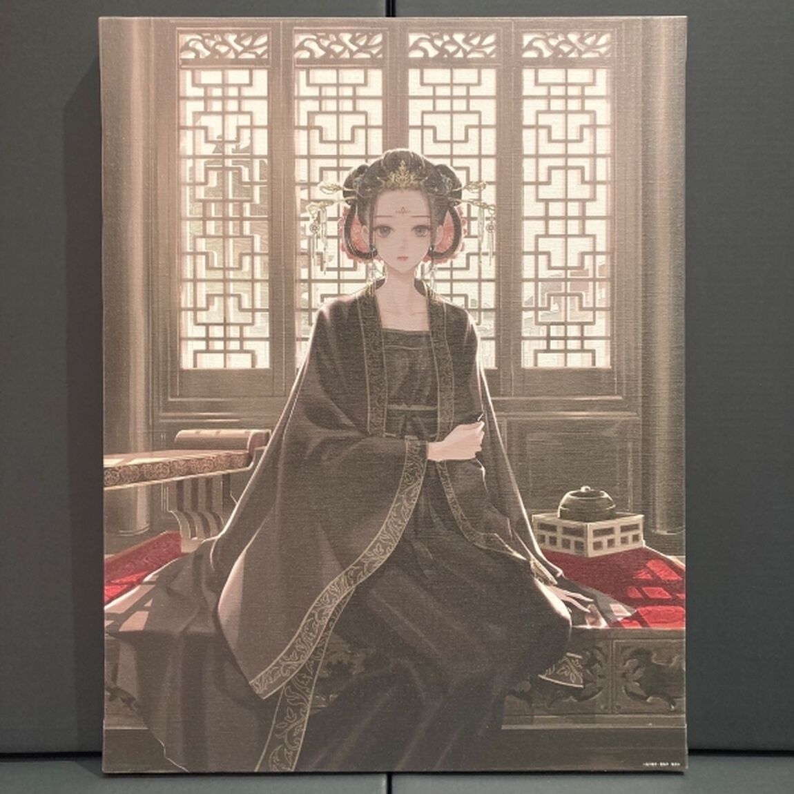 『後宮の烏』キャンバスアートボード「文庫書影５巻」
