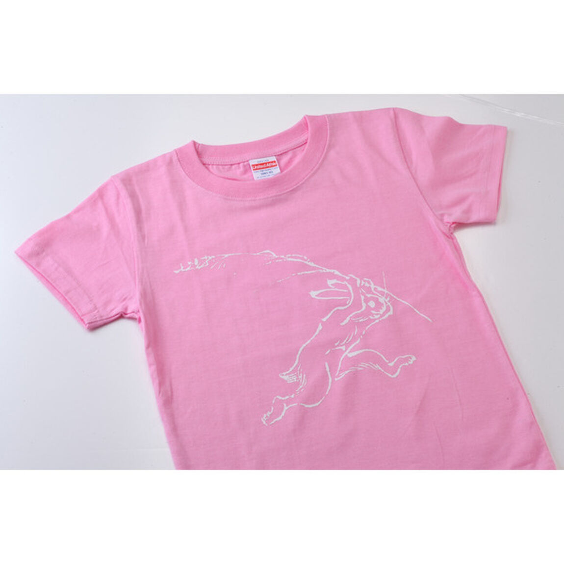 特別展「国宝 鳥獣戯画のすべて」グッズ Tシャツ兎(ピンク) XLサイズ