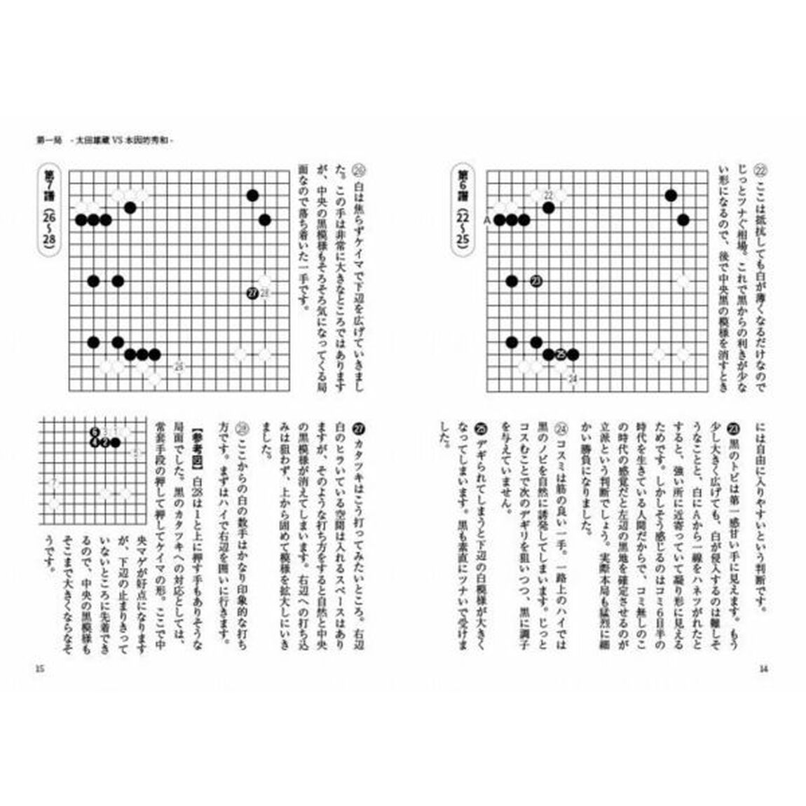 囲碁実利至上主義　各時代の名局を１手ずつ解説