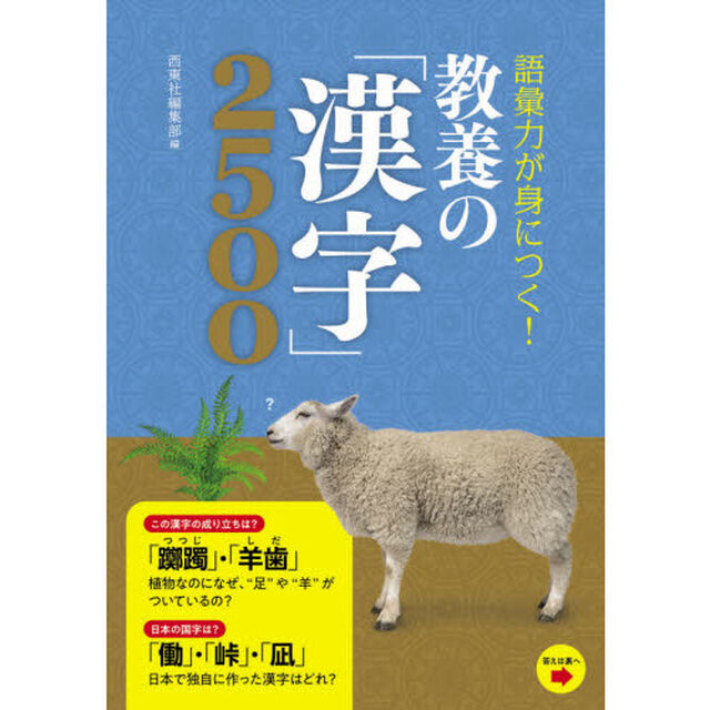 語彙力が身につく！教養の「漢字」２５００