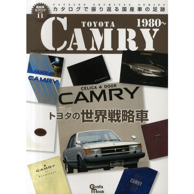 トヨタカムリ　初代〜８代目　トヨタの世界戦略車