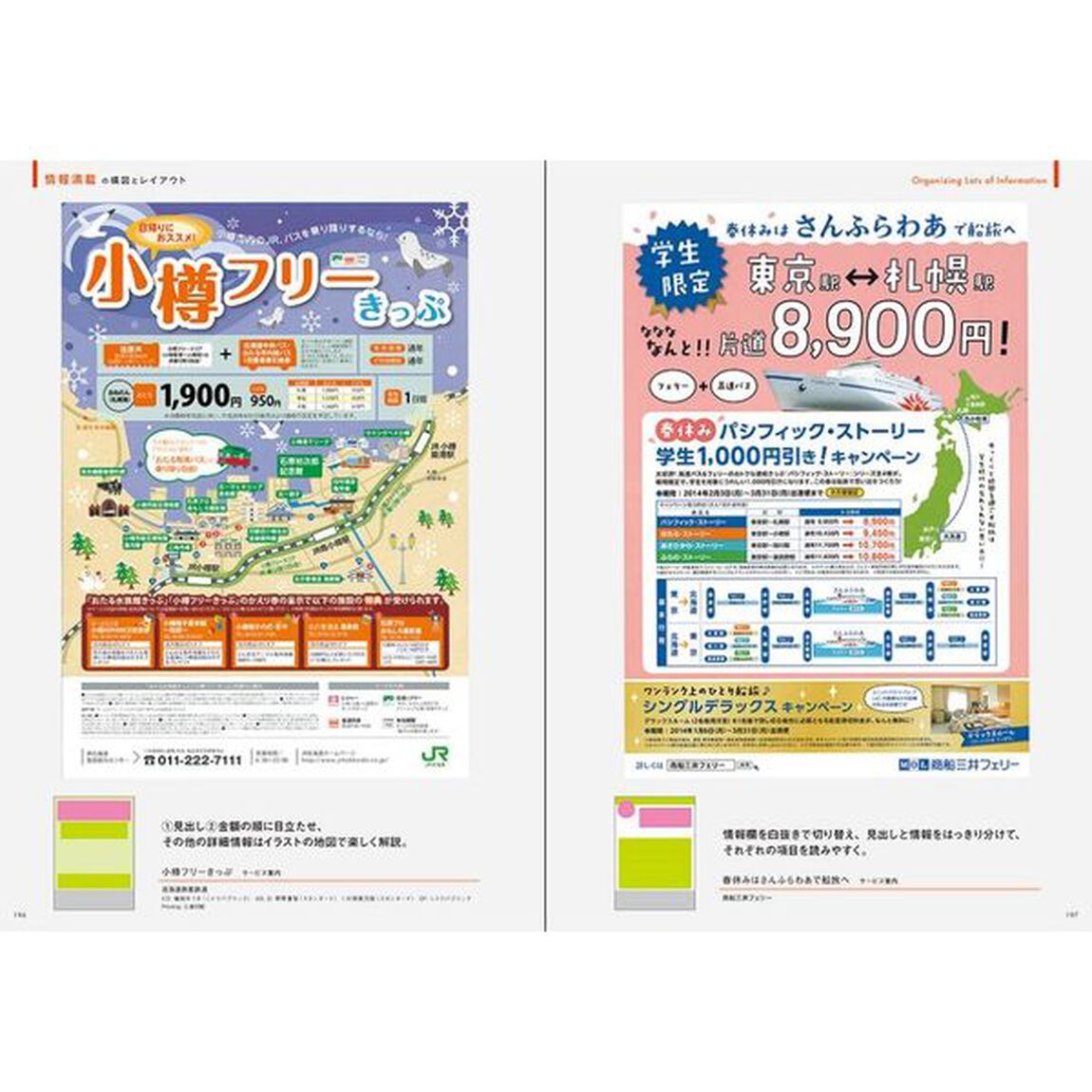 一目で伝わる構図とレイアウト　「１枚ものチラシ」のデザイン特集