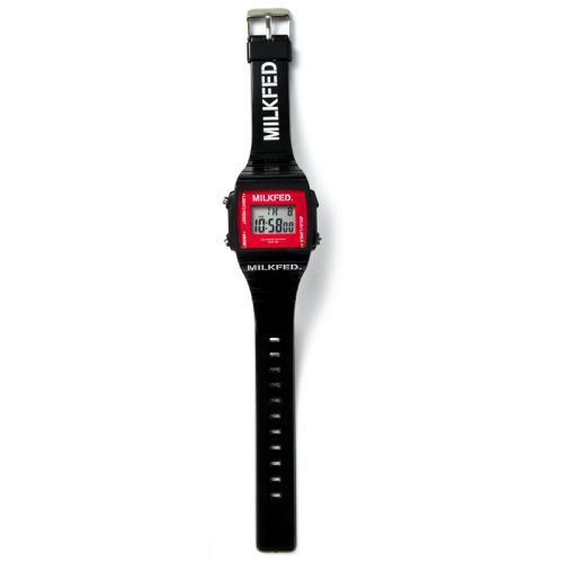 MILKFED. DIGITAL WATCH BOOK BLACK (ブランドブック)