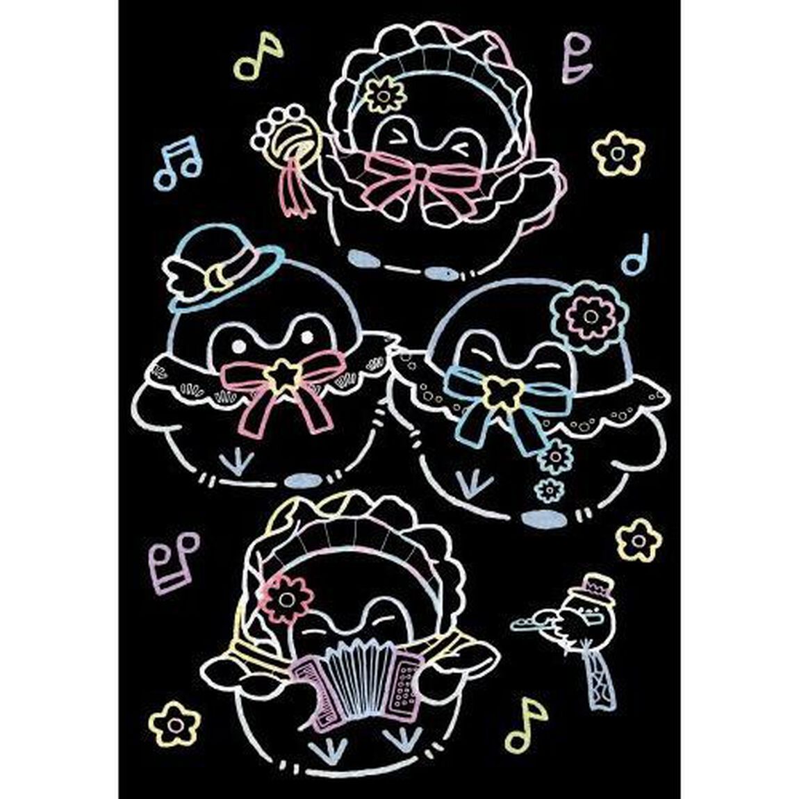 コウペンちゃん　スクラッチアート