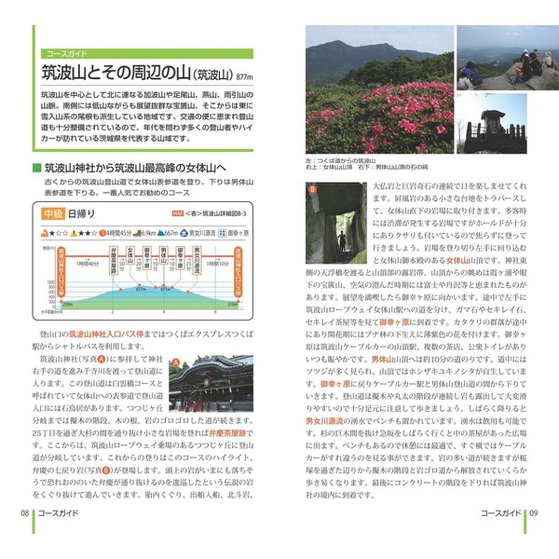 山と高原地図 特別版 筑波山・加波山 高鈴山・奥久慈男体山