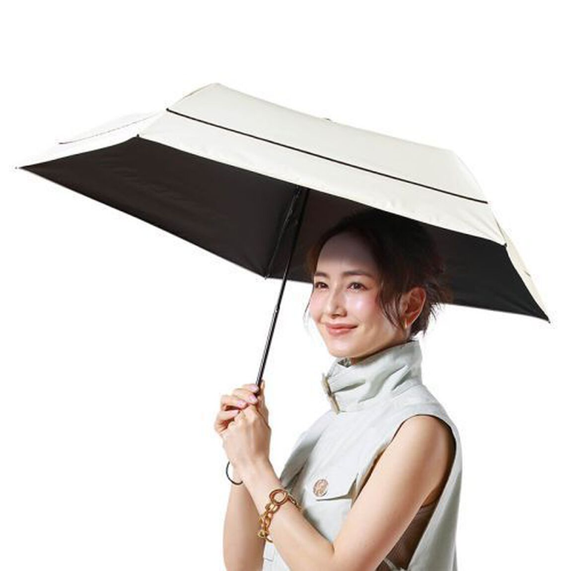SUN DEFENCE UMBRELLA 100％遮光日傘BOOK（WHITE）（セブン－イレブン／セブンネット限定カラー）