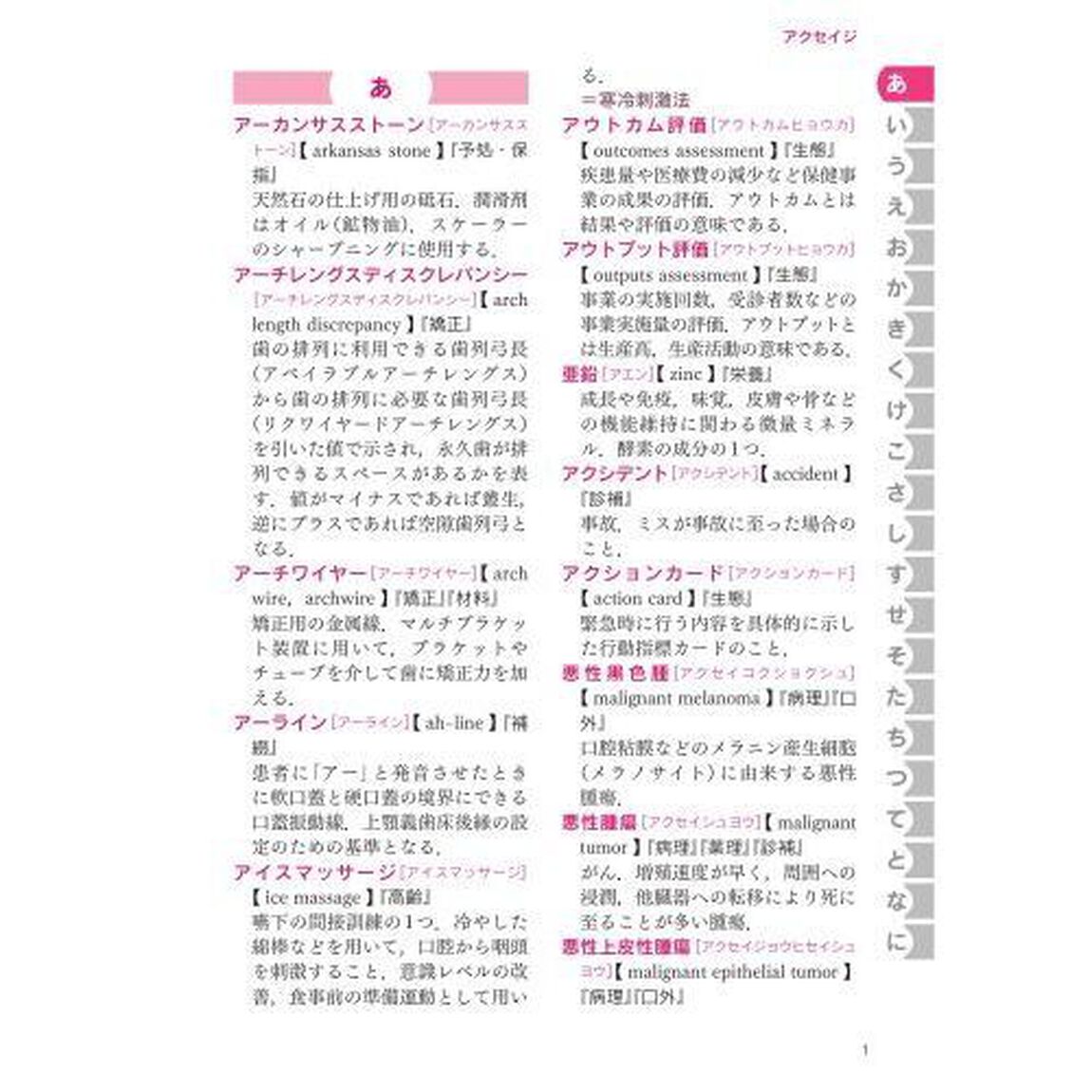 歯科衛生学シリーズ用語集　ポケット版