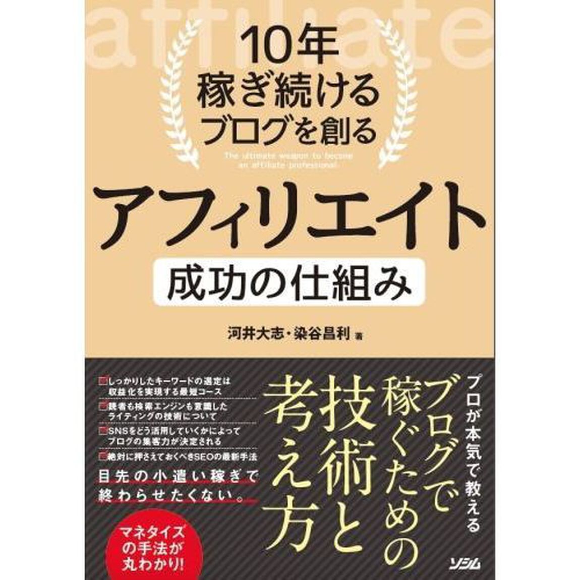１０年稼ぎ続けるブログを創るアフィリエイト成功の仕組み　マネタイズの手法が丸わかり！