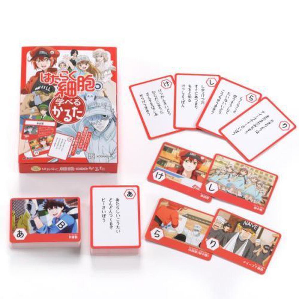 はたらく細胞　学べるかるた