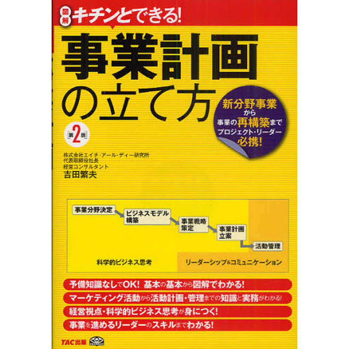 事業計画の立て方　図解キチンとできる！　新分野事業から事業の再構築までプロジェクト・リーダー必携！「第２版」