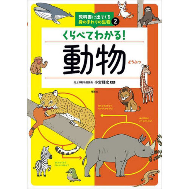 教科書に出てくる身のまわりの生物　２「くらべてわかる！動物」
