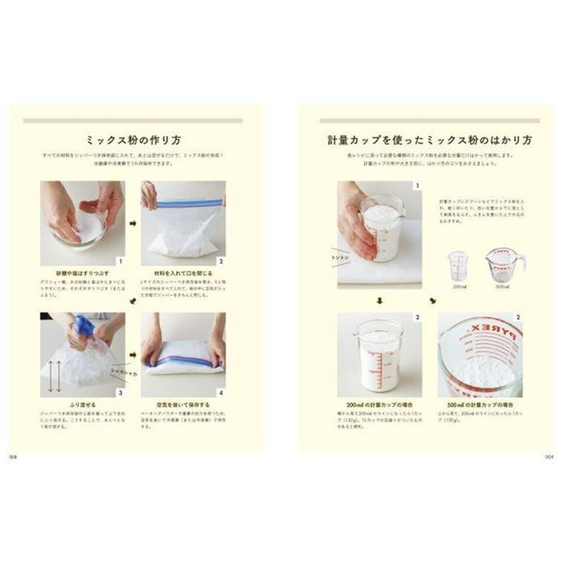 自家製ミックス粉でかんたんおやつ　粉と材料を混ぜるだけ！