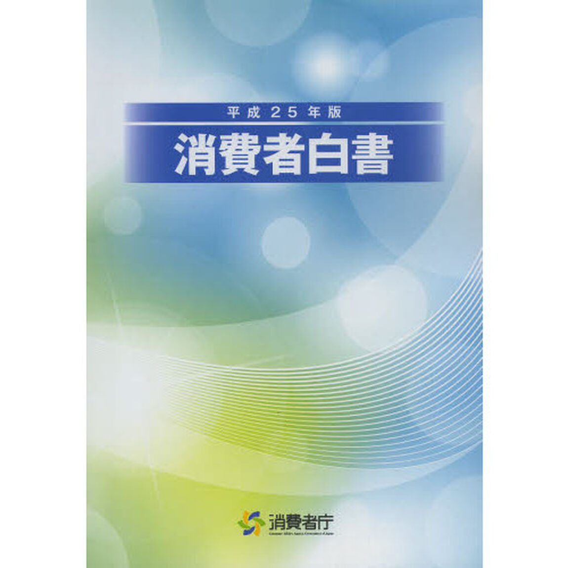 消費者白書　平成２５年版