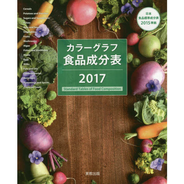 カラーグラフ食品成分表　２０１７