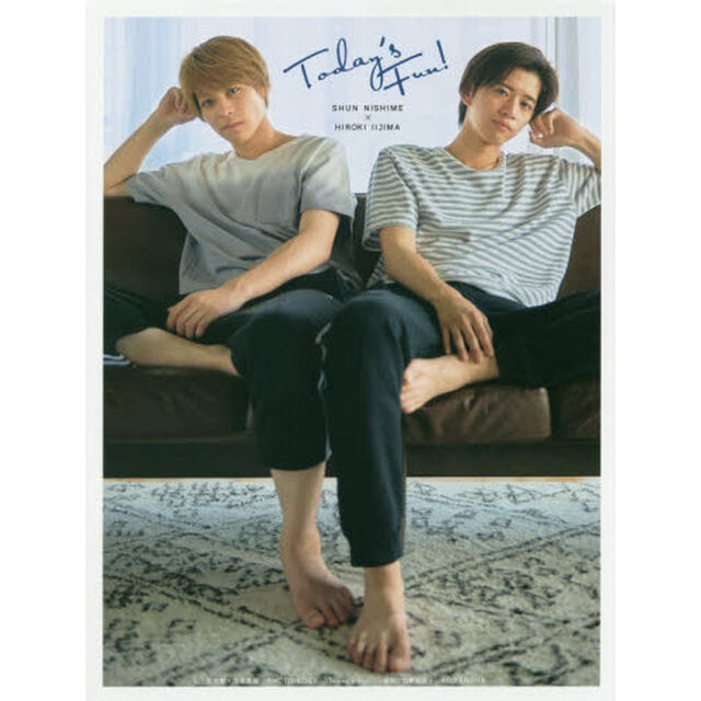 西銘駿&times;飯島寛騎　PHOTO　BOOK　Today&rsquo;s　Fun！