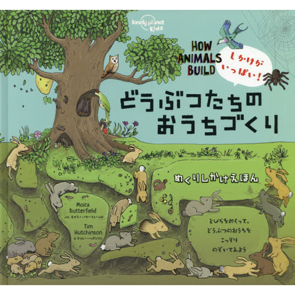 しかけがいっぱい！どうぶつたちのおうちづくり　ｌｏｎｅｌｙ　ｐｌａｎｅｔ　Ｋｉｄｓ