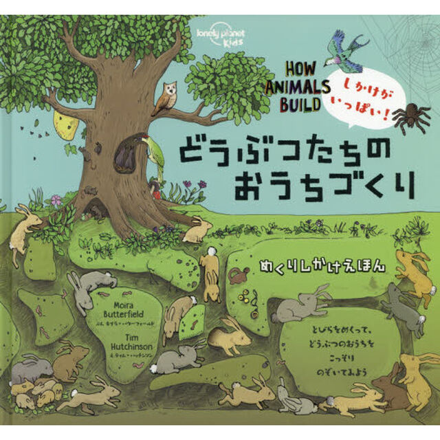 しかけがいっぱい！どうぶつたちのおうちづくり　ｌｏｎｅｌｙ　ｐｌａｎｅｔ　Ｋｉｄｓ