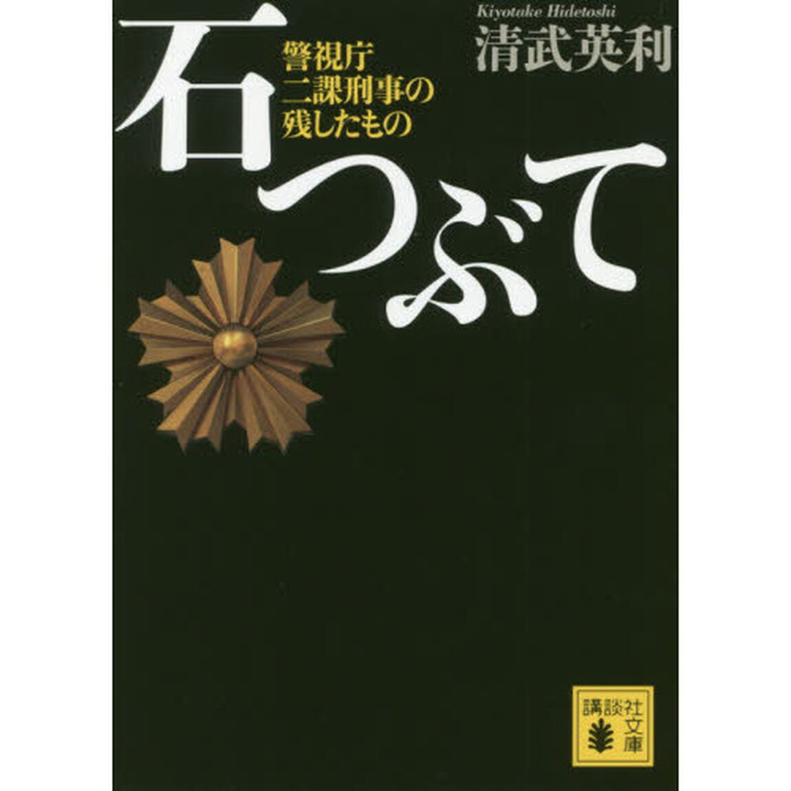 石つぶて　警視庁二課刑事の残したもの