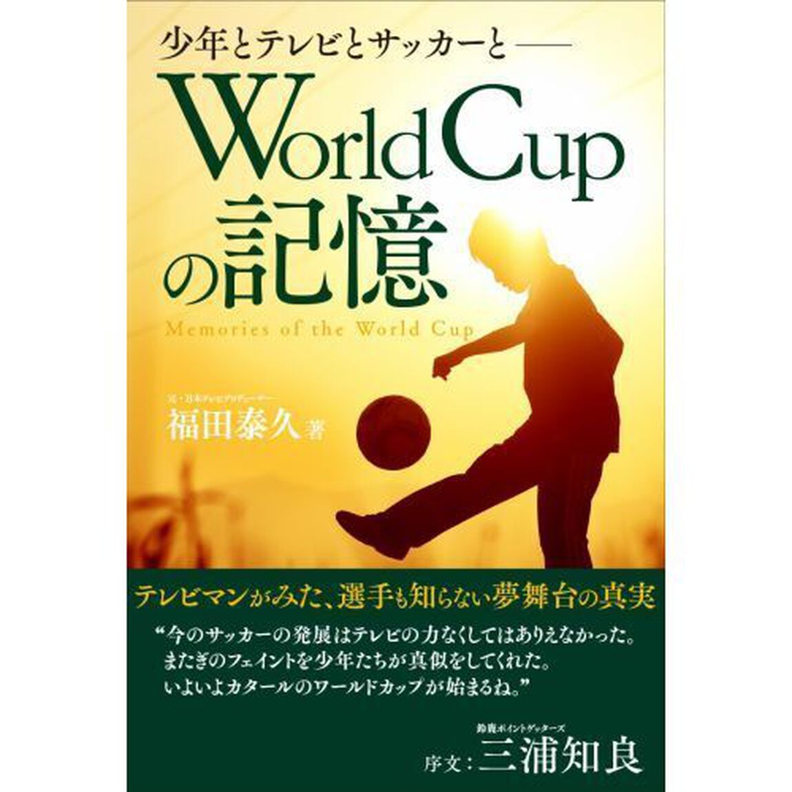 Ｗｏｒｌｄ　Ｃｕｐの記憶　少年とテレビとサッカーと