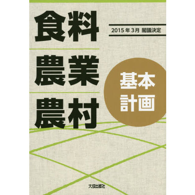 食料・農業・農村基本計画　２０１５年３月閣議決定