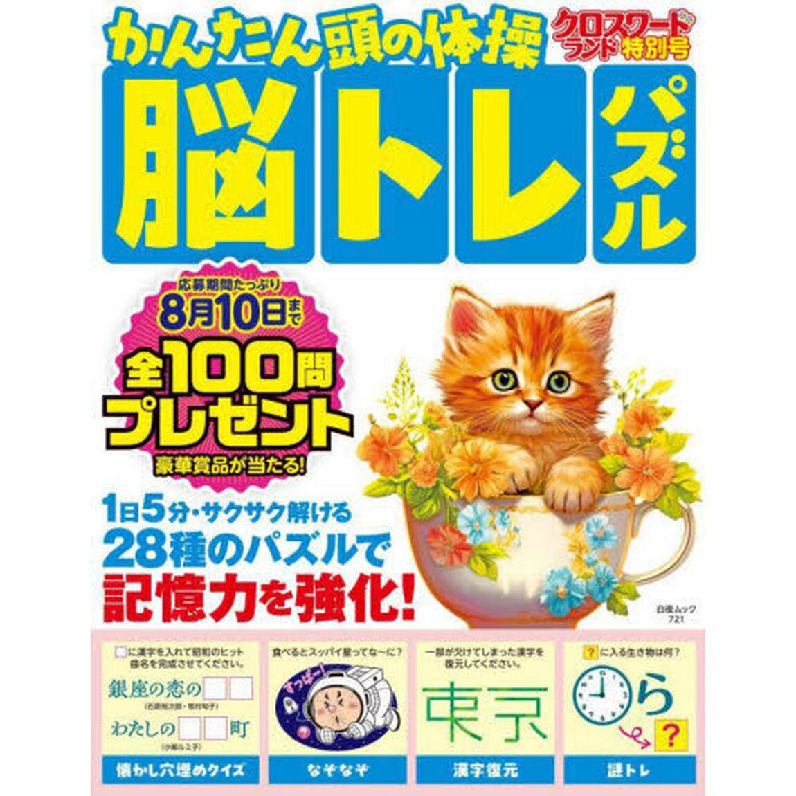 かんたん頭の体操脳トレパズル