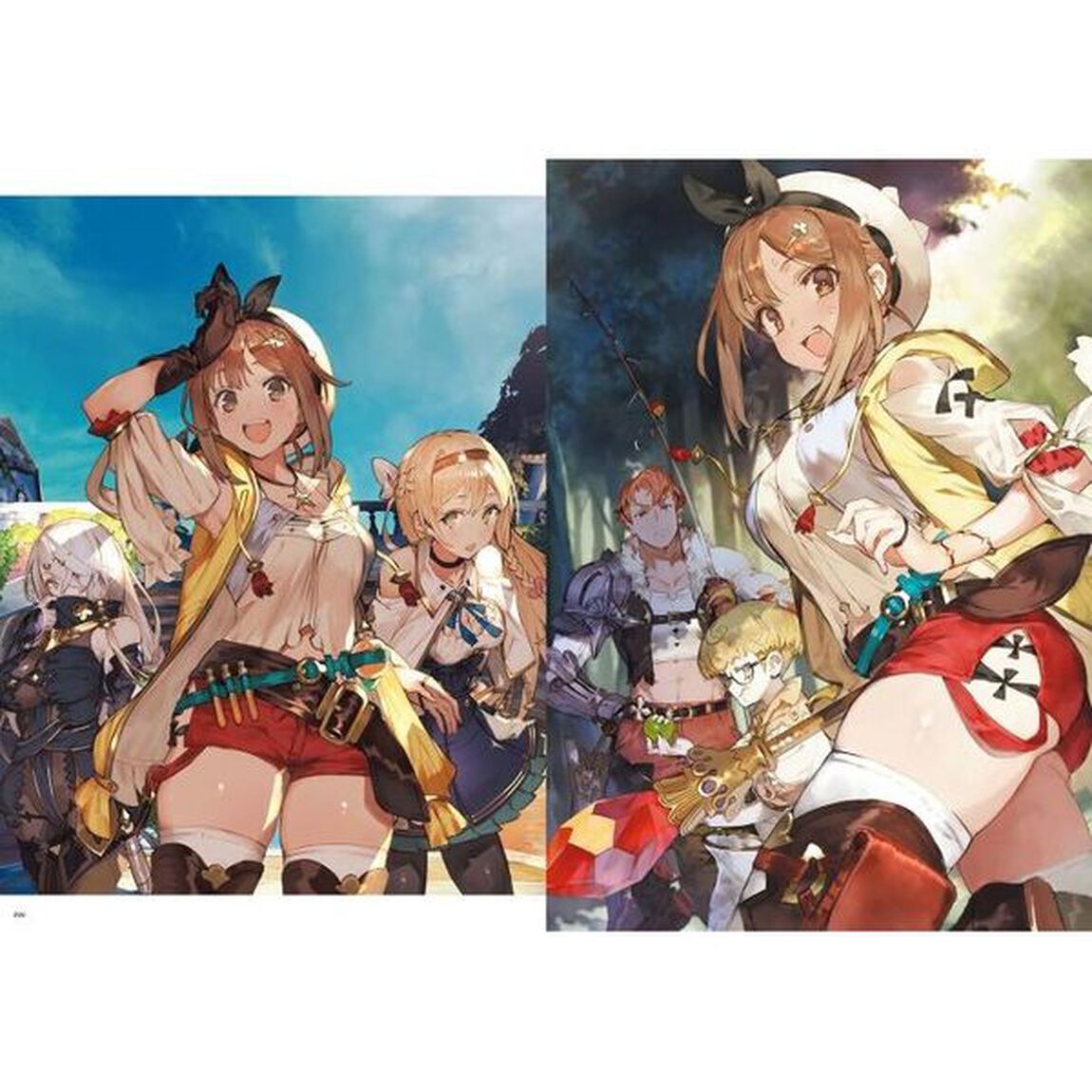 ライザのアトリエ〜常闇の女王と秘密の隠れ家〜公式ビジュアルコレクション