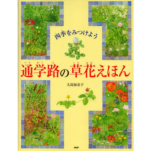通学路の草花えほん　四季をみつけよう