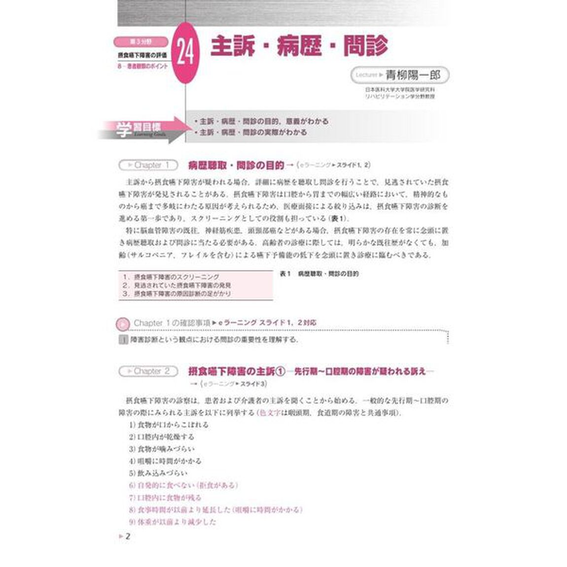 第３分野摂食嚥下障害の評価　日本摂食嚥下リハビリテーション学会ｅラーニング対応「Ｖｅｒ．４」