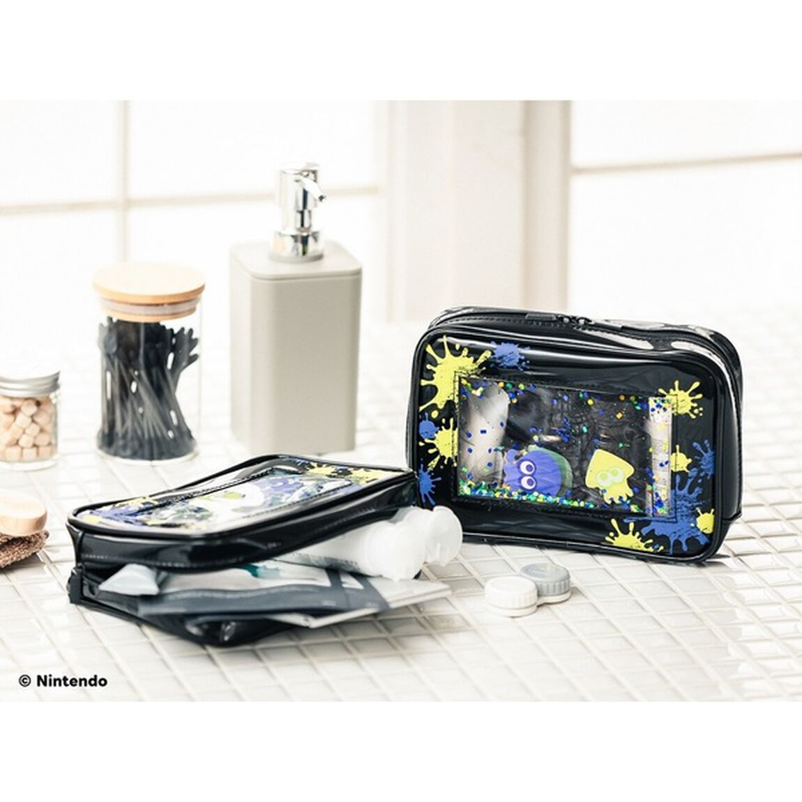スプラトゥーン3　イカとタコが泳ぐ！フロートポーチBOOK
