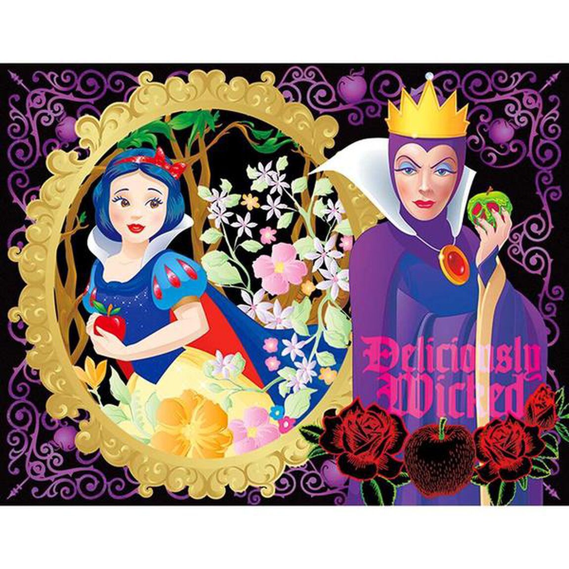 Disney Princess with VILLAINS (大人のためのヒーリングスクラッチアート)