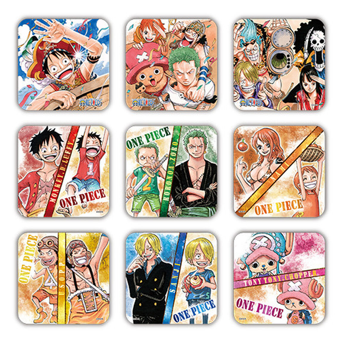 『ＯＮＥ　ＰＩＥＣＥ』アートコースター　航海の軌跡　ＢＯＸ