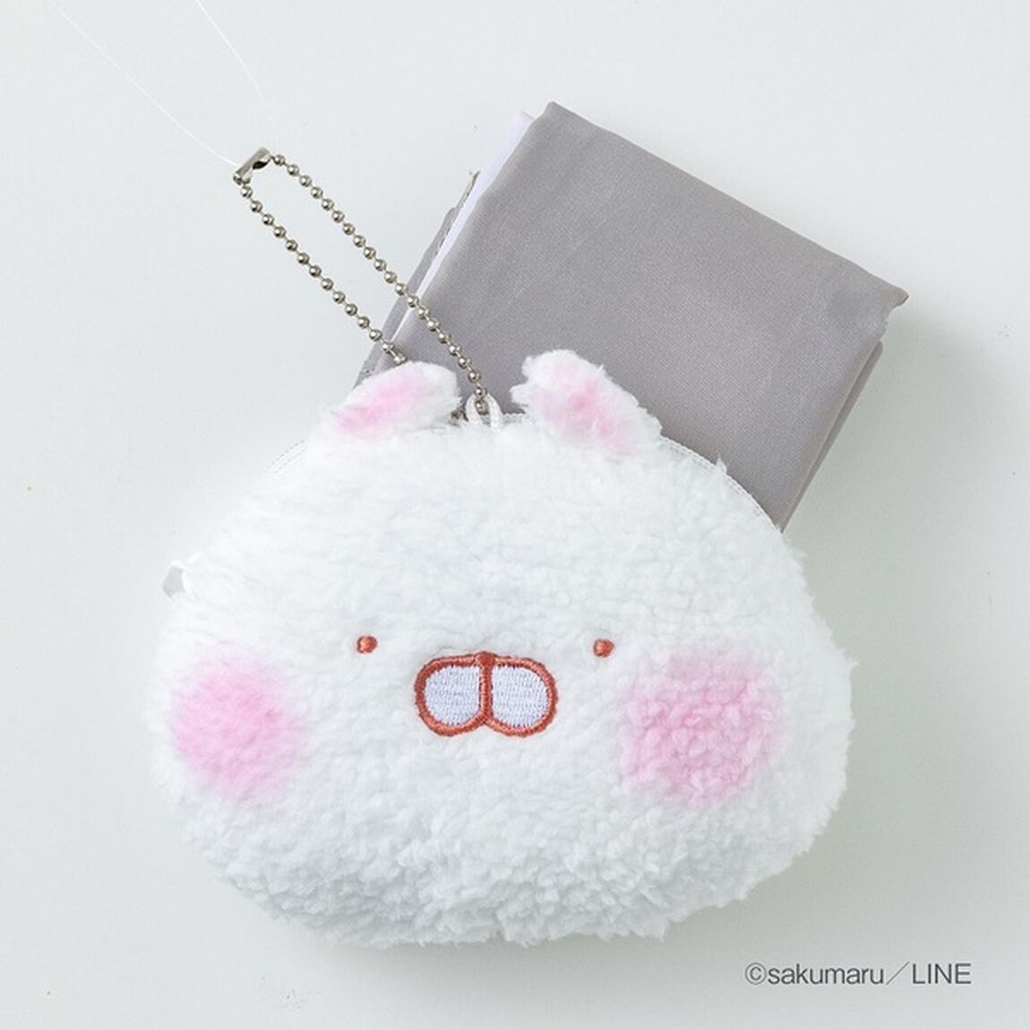 ちびちびうさまる ふわふわポーチ＆エコバッグBOOK（セブン－イレブン／セブンネット限定）