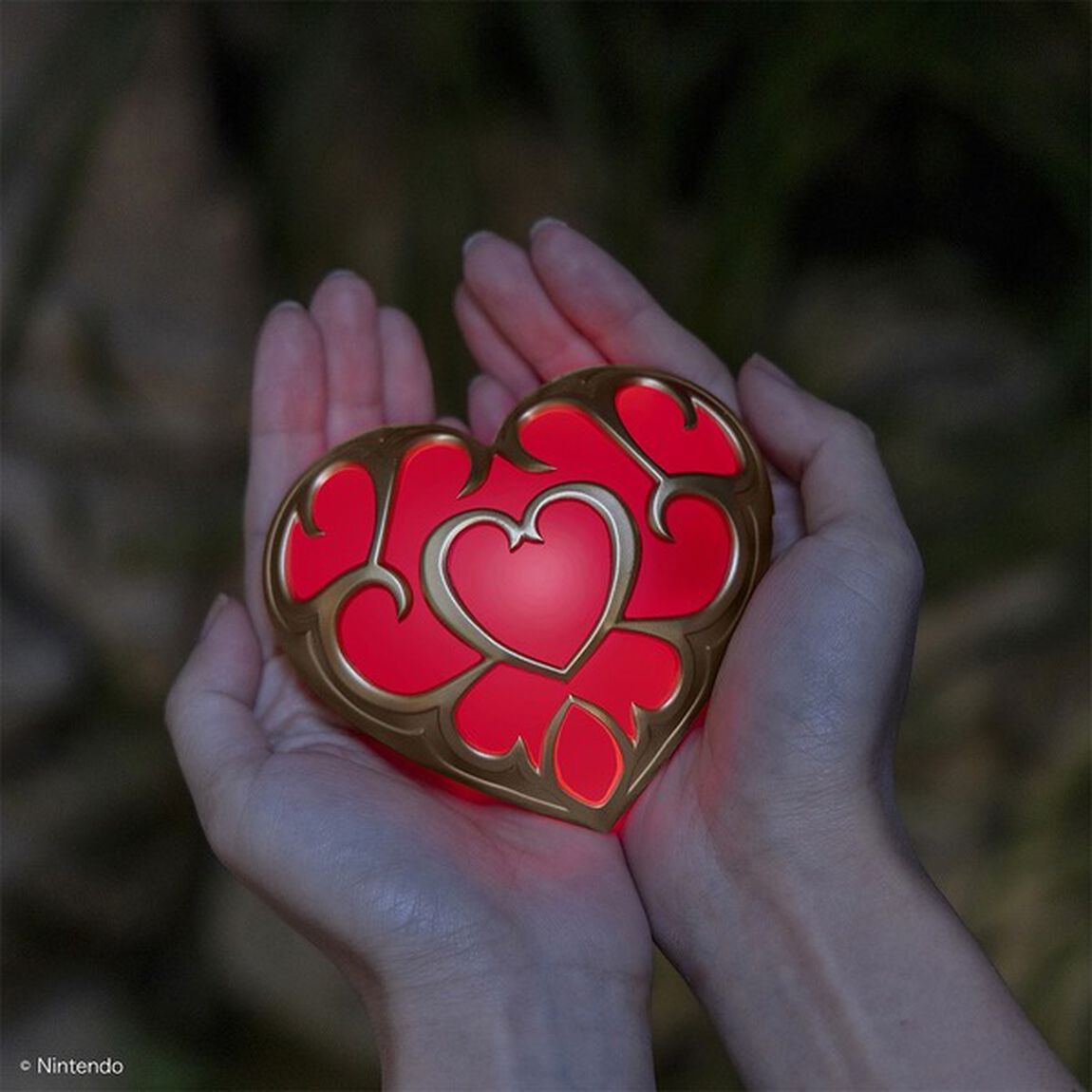 ゼルダの伝説　ハートの器インテリアライト