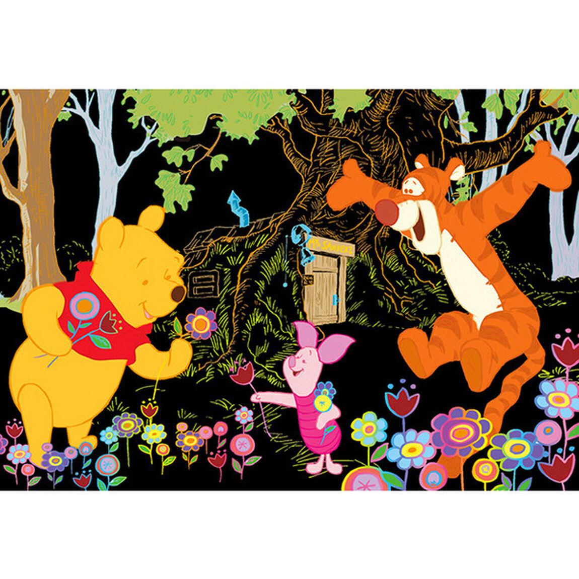 Disney 癒しのなかまたち ポストカード (大人のためのヒーリングスクラッチアート)