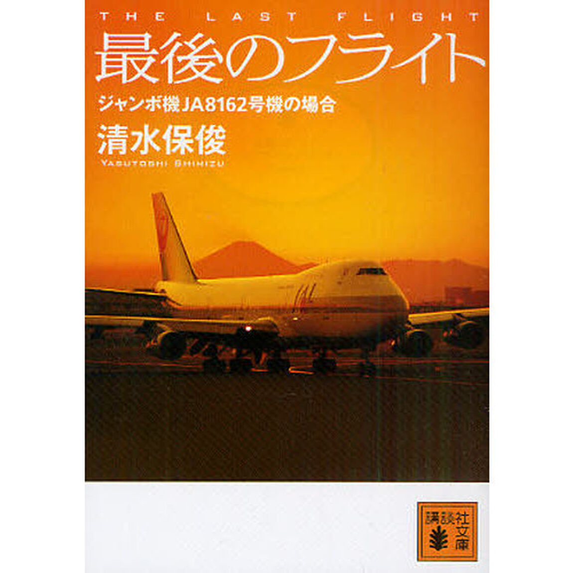 最後のフライト　ジャンボ機ＪＡ８１６２号機の場合