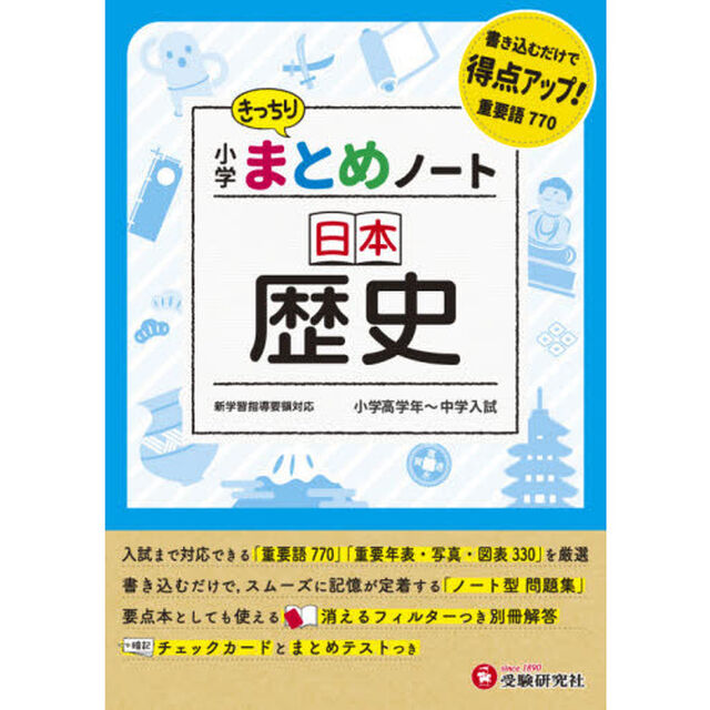 小学まとめノート日本歴史